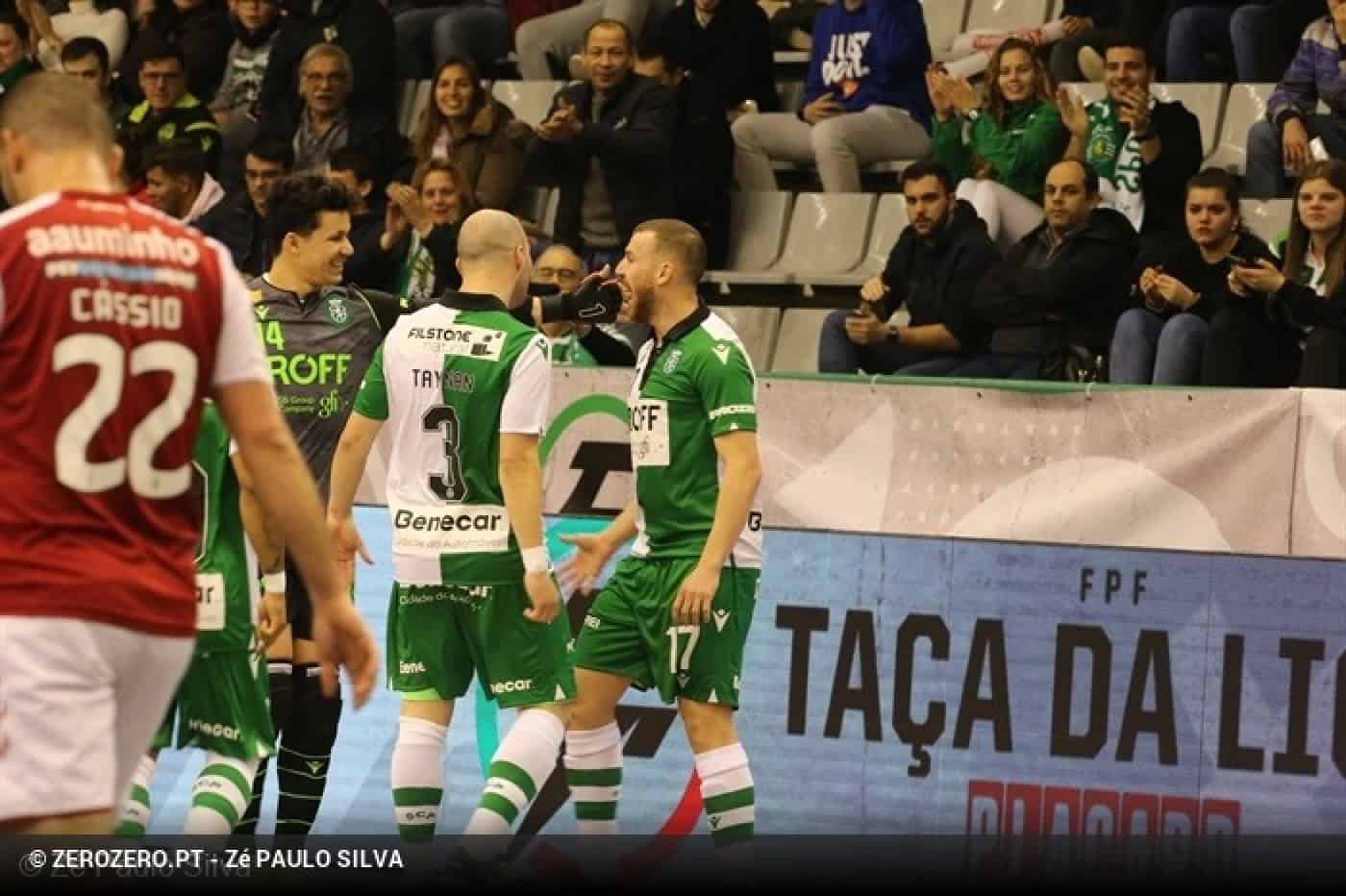 SC Braga/AAUM afastado da Taça da Liga