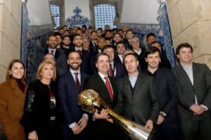 SC Braga celebra Taça da Liga na Câmara já a pensar no futuro