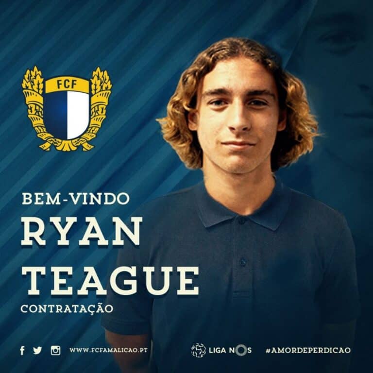 Ryan Teague assina pelo FC Famalicão