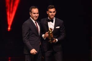 R. Horta é o melhor futebolista; Jordan e Fernando Santos homenageados