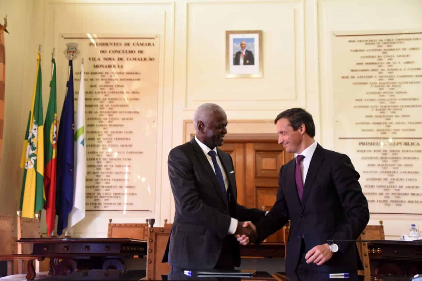 Presidente da Ilha do Príncipe considera Famalicão "o parceiro certo"