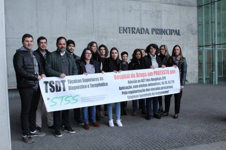 Greve no Hospital de Braga com quase 100% de adesão