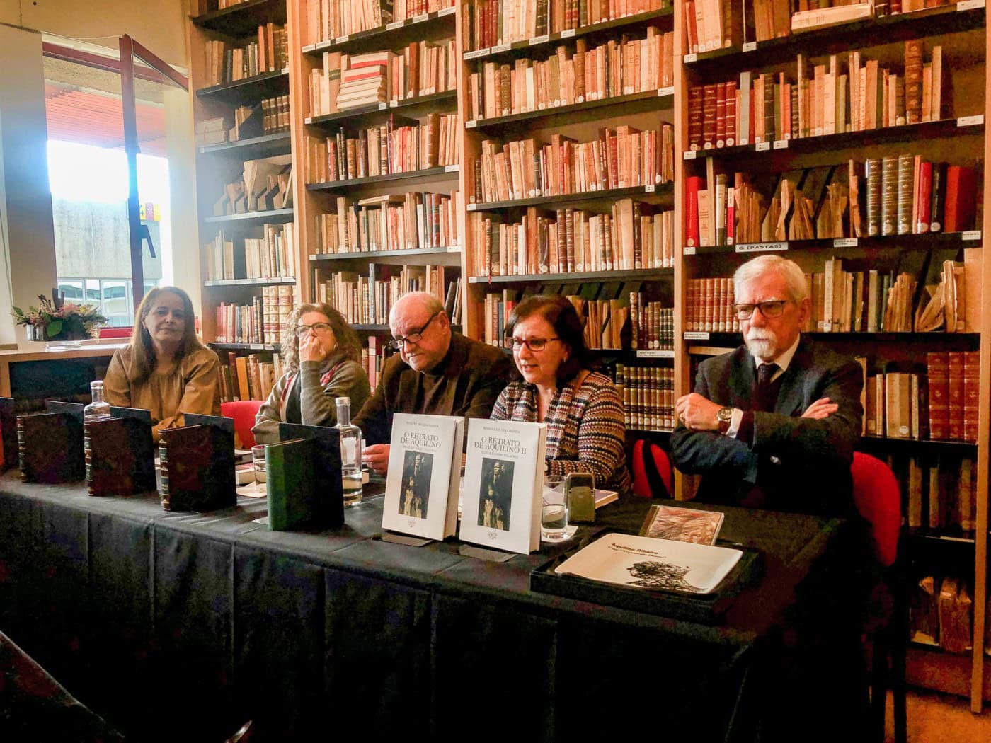 Manuel de Lima Bastos doa 1.ª edição de 5 livros de Aquilino Ribeiro ao ILCH