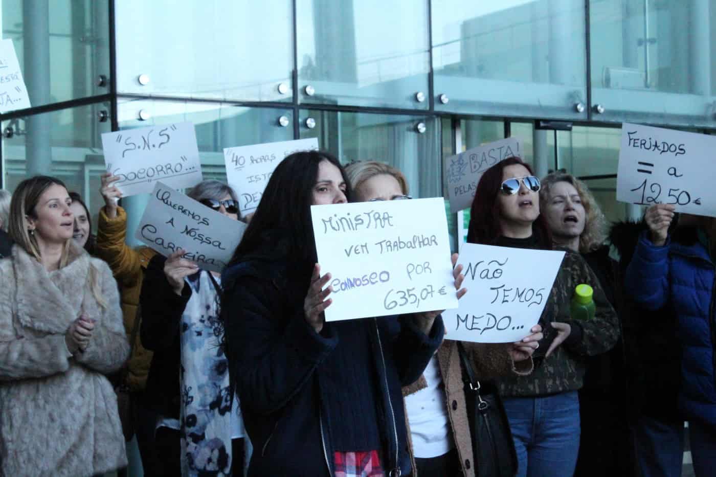 Trabalhadores do Hospital de Braga exigem ACT e salários dignos