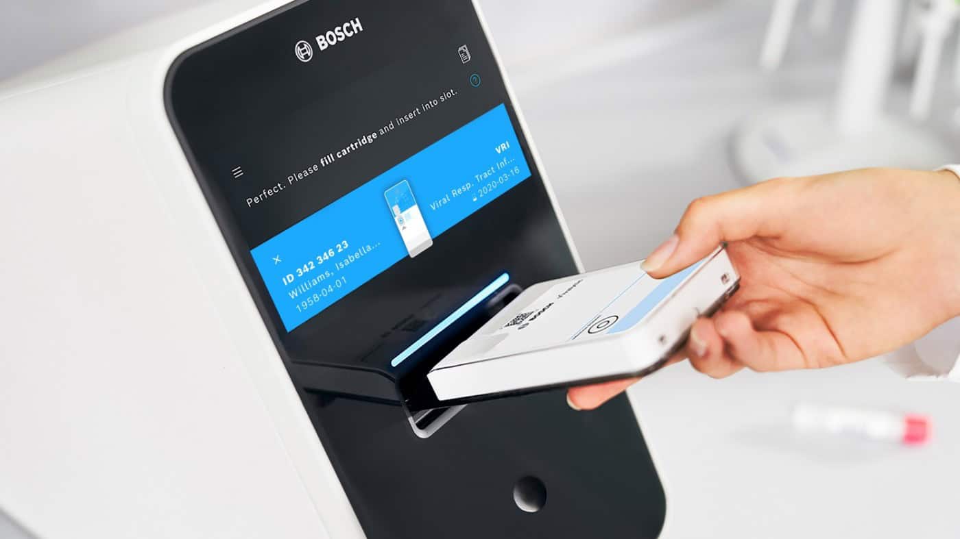 Bosch desenvolve em seis semanas teste rápido para covid-19