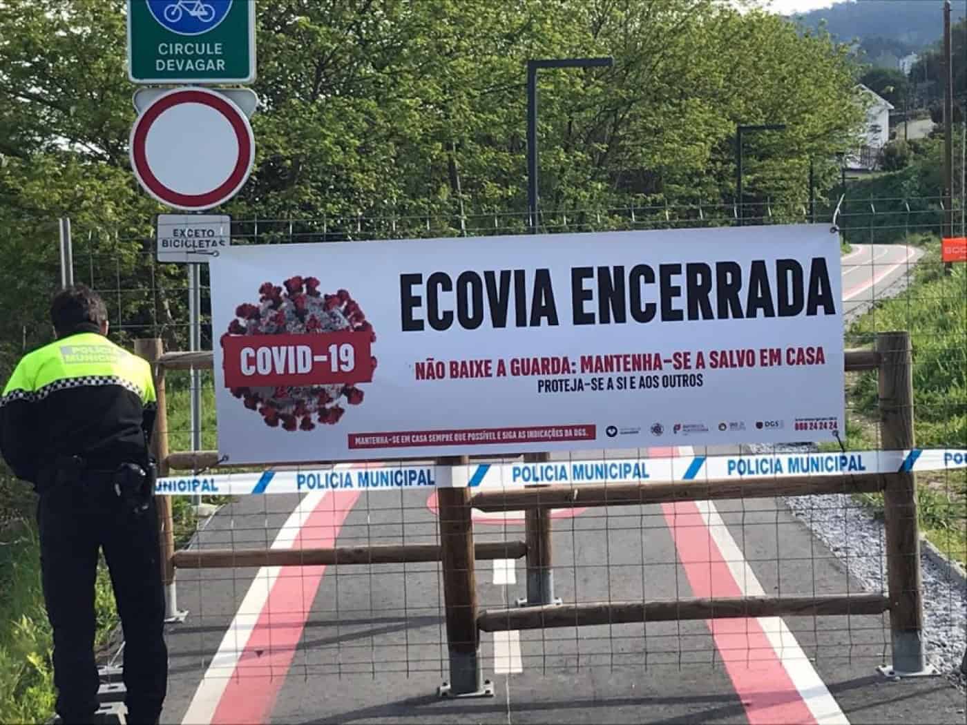 Guimarães encerra ecovia, ciclovia, parques de lazer e cemitérios