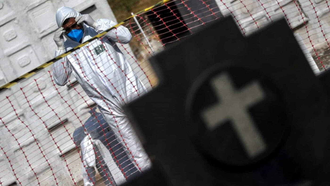 Covid-19. 206 pessoas morreram no Brasil nas últimas 24 horas