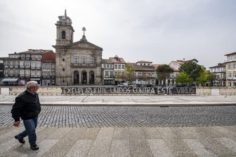 Covid-19. Mais de 2800 pessoas infectadas no distrito de Braga