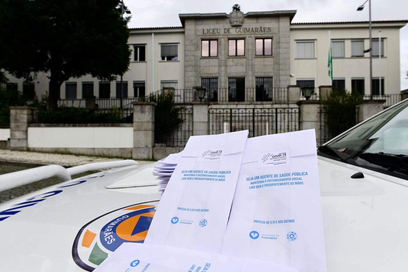 Câmara de Guimarães distribui máscaras pela comunidade escolar