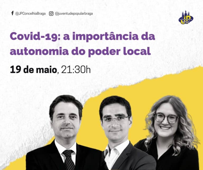JP de Braga discute importância do poder local no combate à pandemia