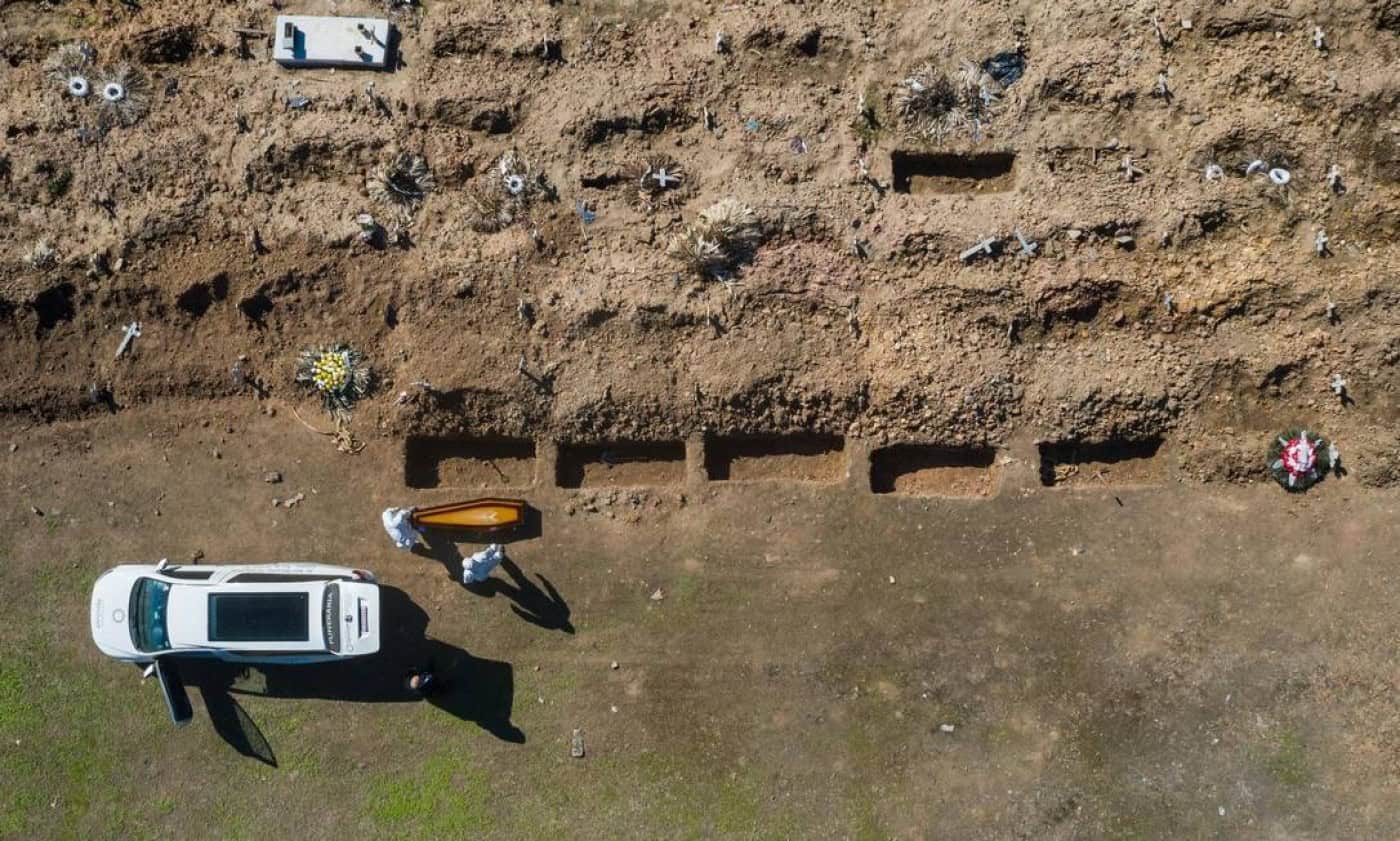 Brasil com mais de metade dos 40 mil mortos na América latina