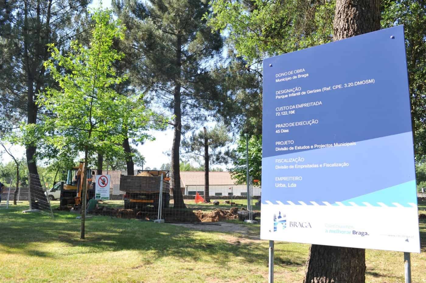CMB investe 70 mil euros no Parque de Lazer de S. Pedro de Merelim