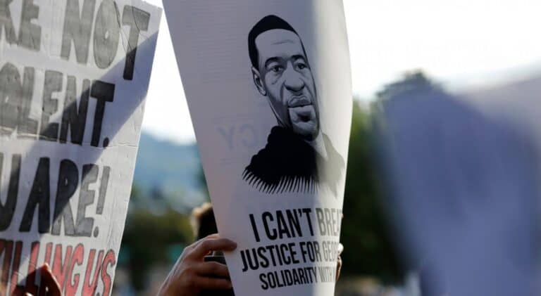 Av. Central recebe manifestações por George Floyd e pelo fim da precariedade