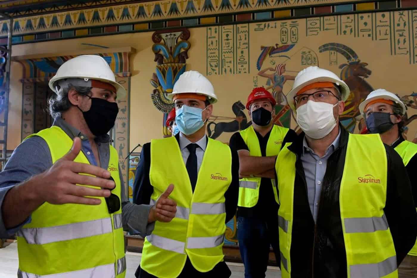 Salão Egípcio "pode originar assédio semelhante ao da Livraria Lelo"