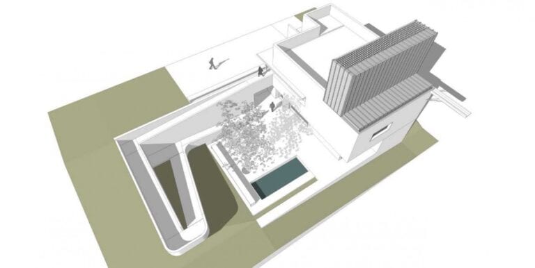Obras do Crematório de Guimarães em curso no Cemitério de Monchique