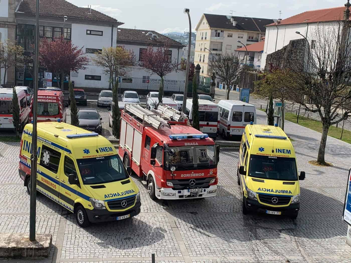 Bombeiros Voluntários de Braga efectuaram 1850 serviços em Junho