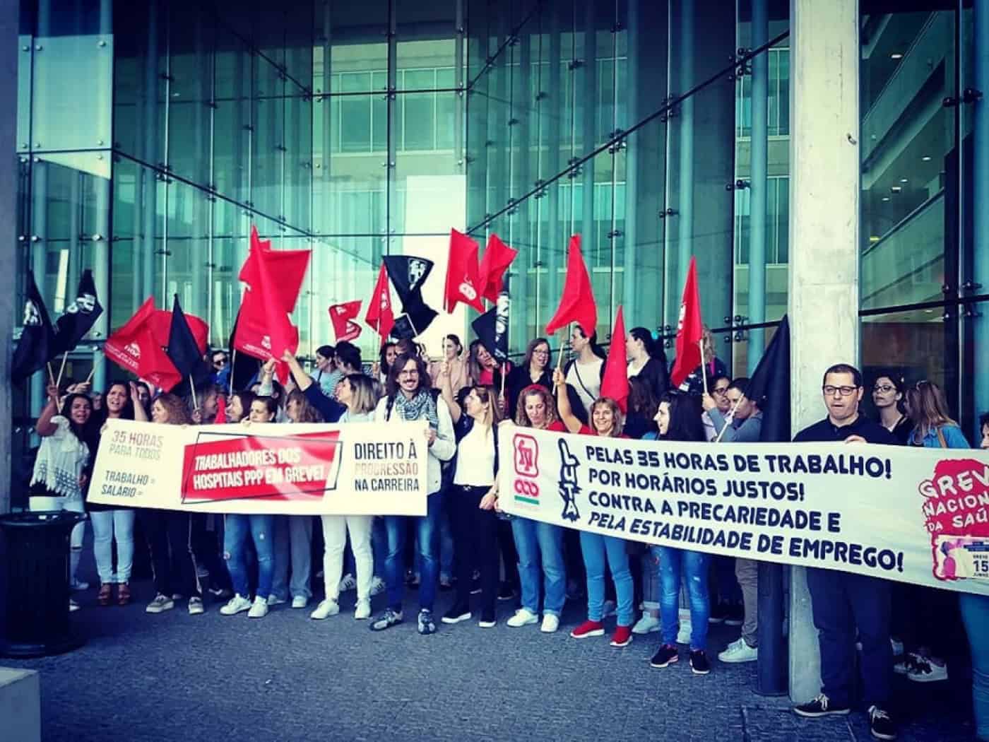 Trabalhadores do Hospital de Braga em greve a 20 e 22 de Julho