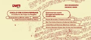 Programadores culturais da região em destaque no Café Concerto RUM by Mavy