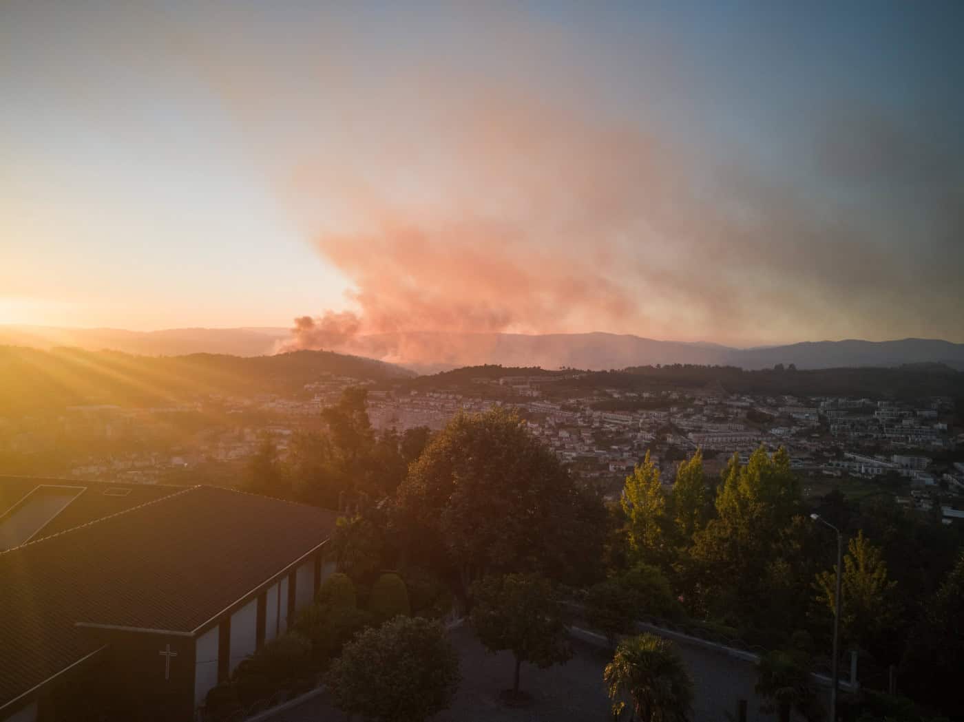Incêndio em Adaúfe controlado