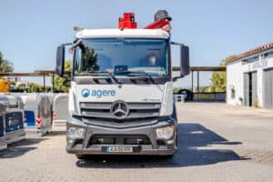 Agere implementa sistema nas viaturas de limpeza para minimizar desgaste