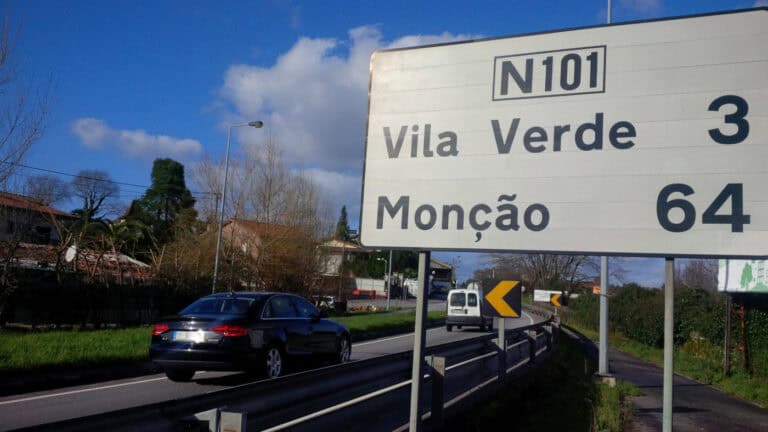 EN101 de Vila Verde terá um radar de velocidade média