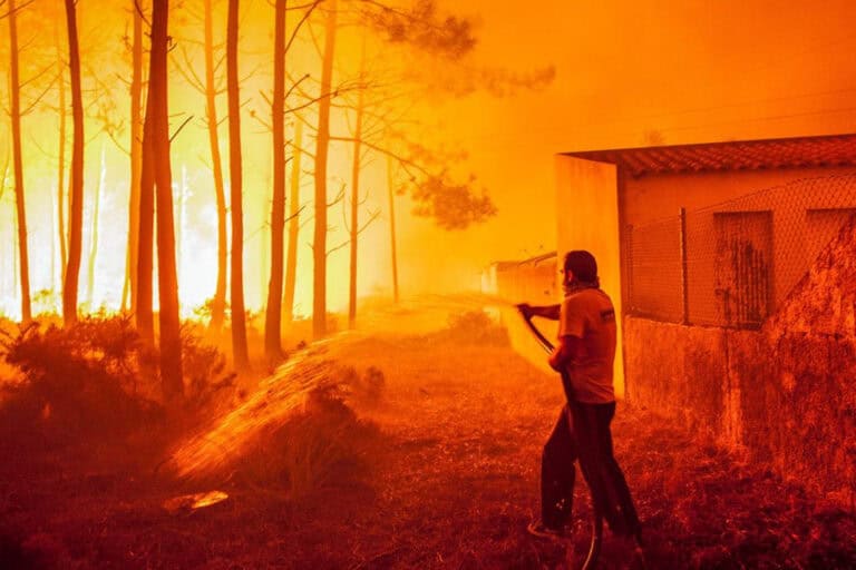 Vinte e três concelhos de quatro distritos em risco máximo de incêndio