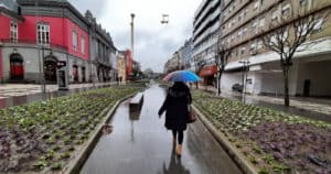 Depressão Bárbara chega esta noite ao distrito de Braga