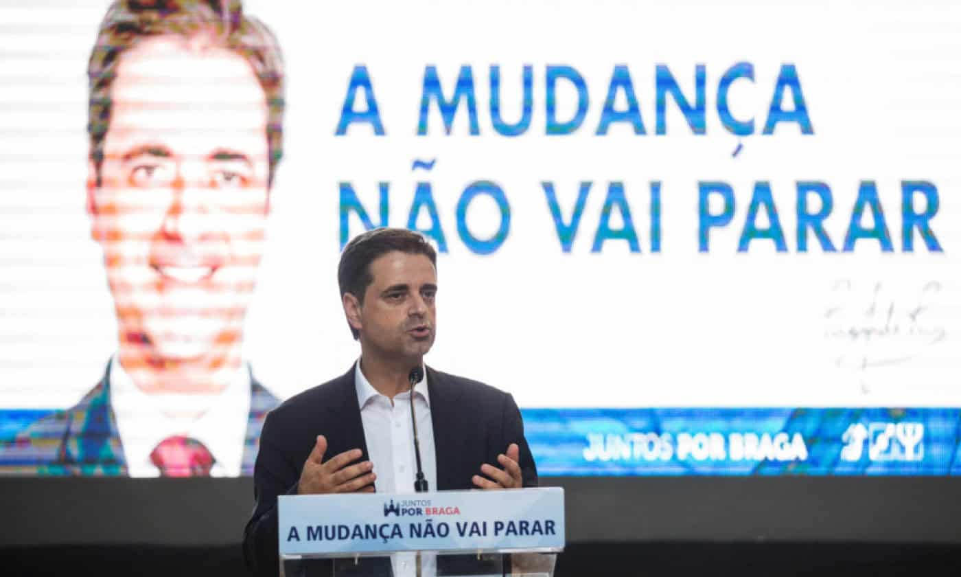 Ricardo Rio abre a porta à Iniciativa Liberal na coligação Juntos por Braga