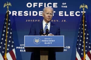 Joe Biden diz que "nada irá parar" a sua chegada à presidência dos EUA