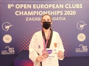 Joana Cunha alcança medalha de bronze no Open Europeu de Zagreb