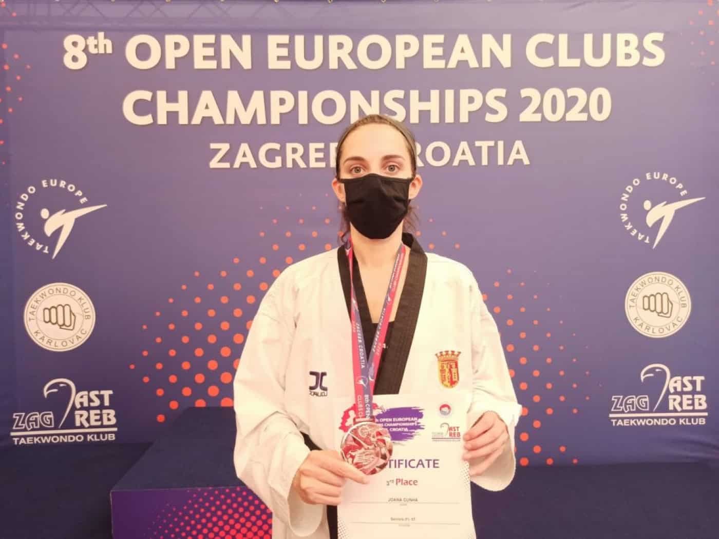Joana Cunha alcança medalha de bronze no Open Europeu de Zagreb