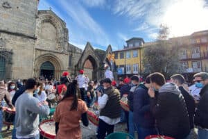 PSP identificou dezenas de pessoas em Guimarães pelas 05h00 de hoje&nbsp;