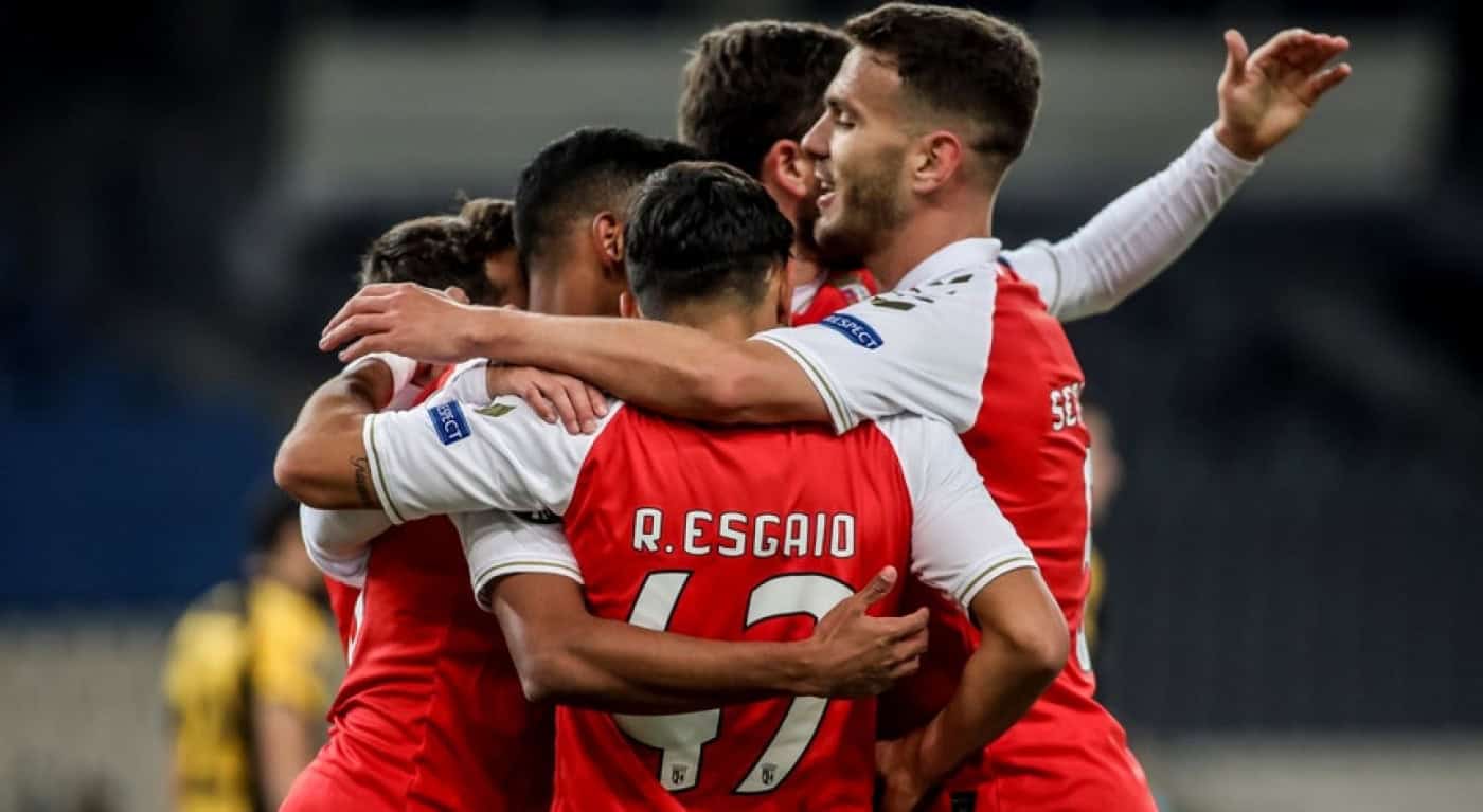 SCB já está nos 16 avos de final da Liga Europa