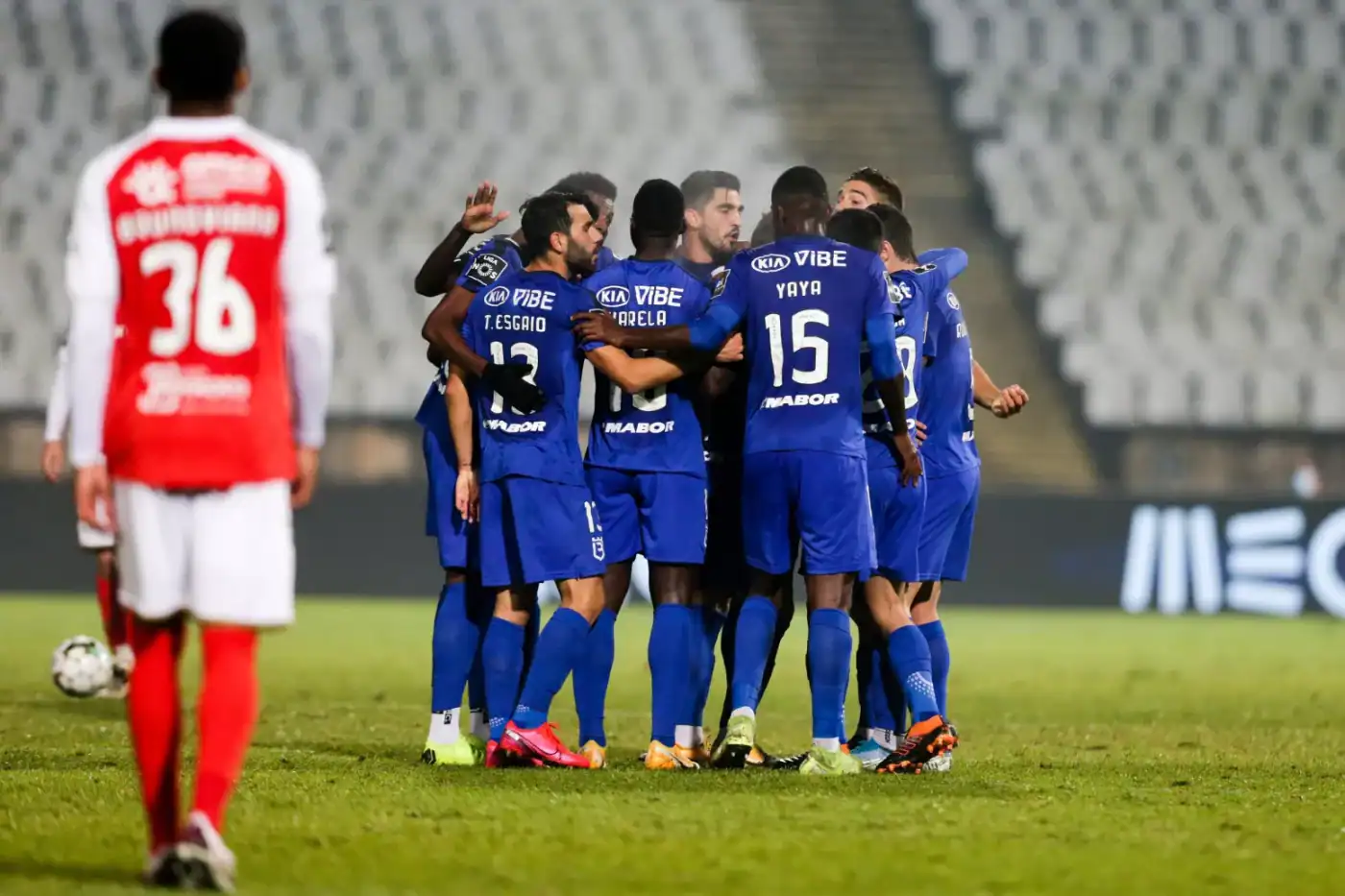 SC Braga perde com Belenenses SAD e cai para o quarto lugar