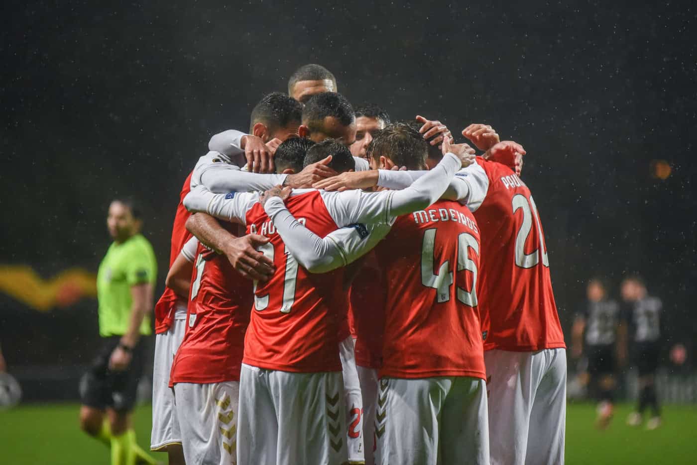 SCB defronta AS Roma nos dezasseis avos da Liga Europa