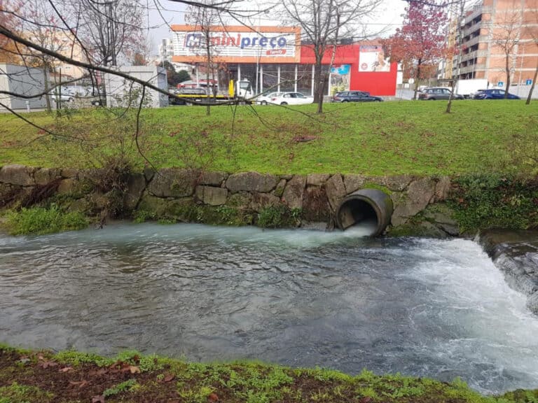 Rio Este alvo de nova descarga de tinta. Empresa infractora está identificada