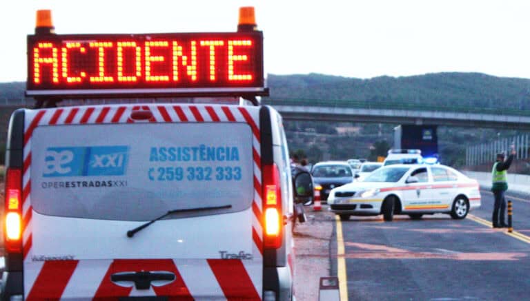 Mais de 620 pessoas morreram nas estradas portuguesas em 2019