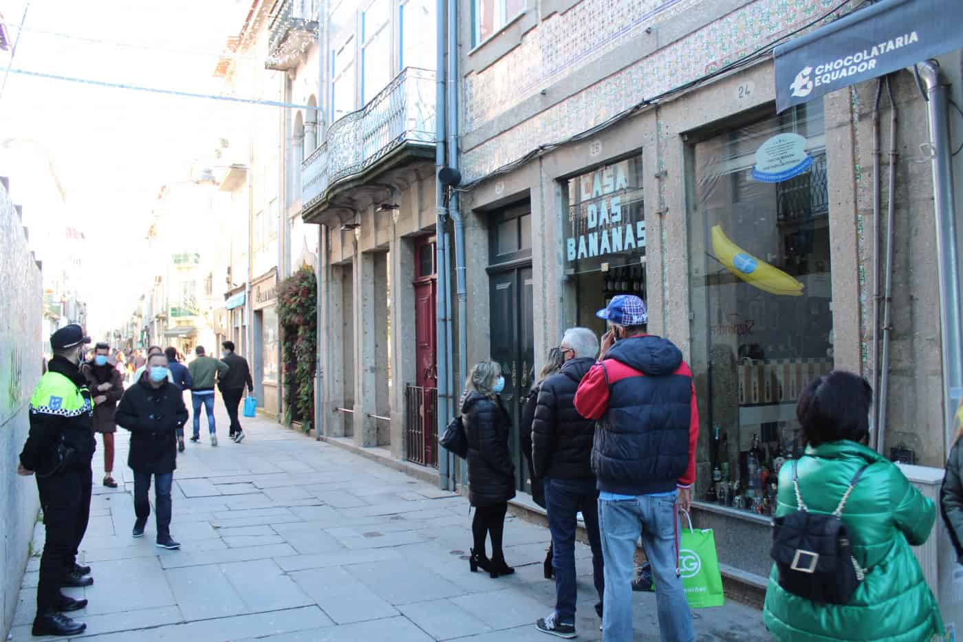 Bananeiro. Apesar das limitações, houve quem não deixasse escapar a tradição