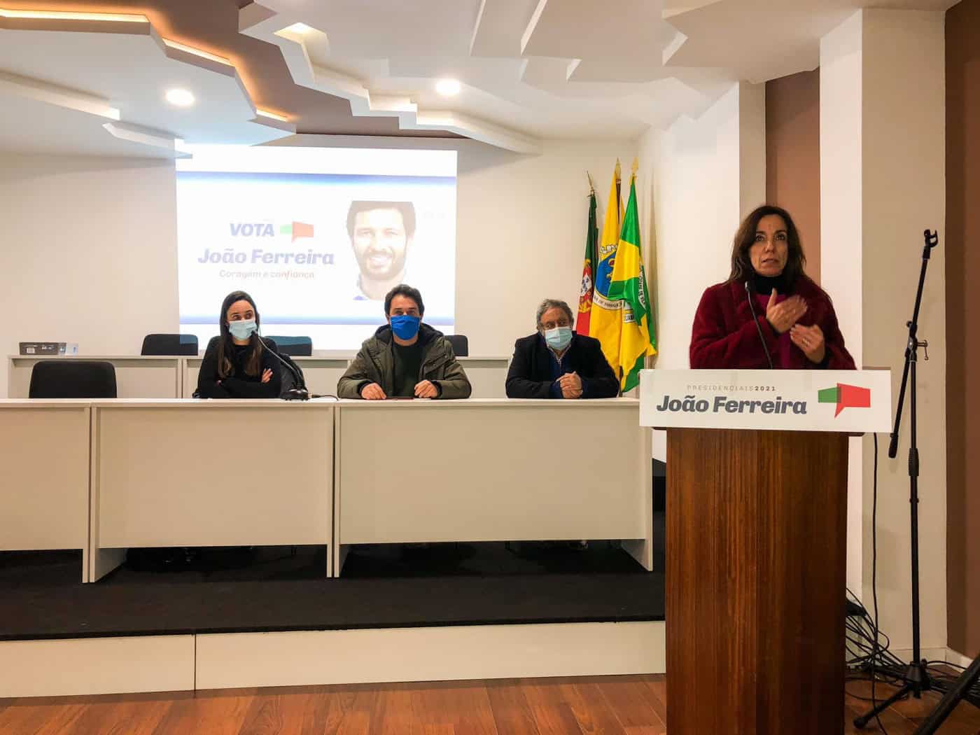 "Há uma grande aceitação da candidatura de João Ferreira em Famalicão"