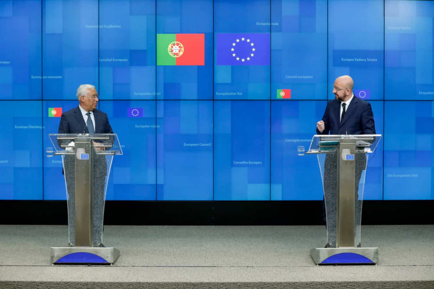 Presidência portuguesa da UE. Costa recebe presidente do Conselho Europeu