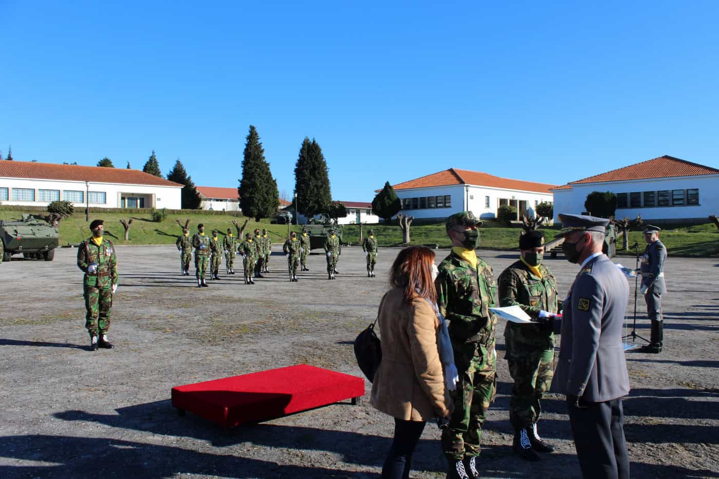 Regimento de Cavalaria nº6, em Braga, forma 28 novos soldados
