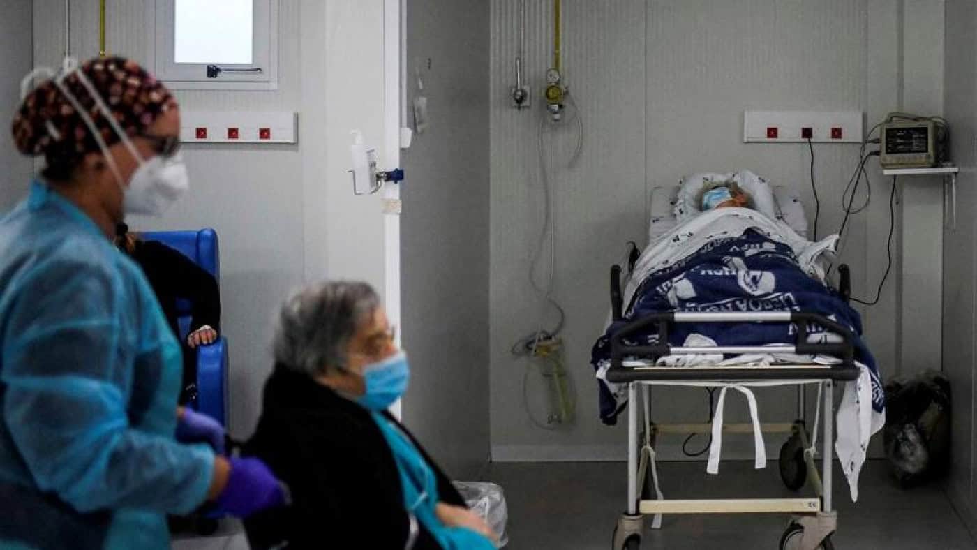 Previsão de crescimento de internamentos na próxima semana "muito preocupante"&nbsp;