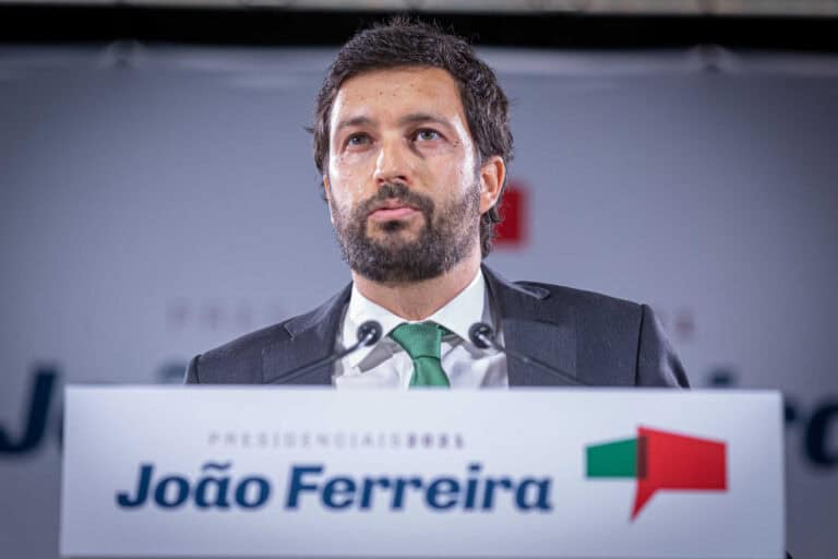 Em Braga, João Ferreira criticou Marcelo: "O maior consenso está na Constituição"