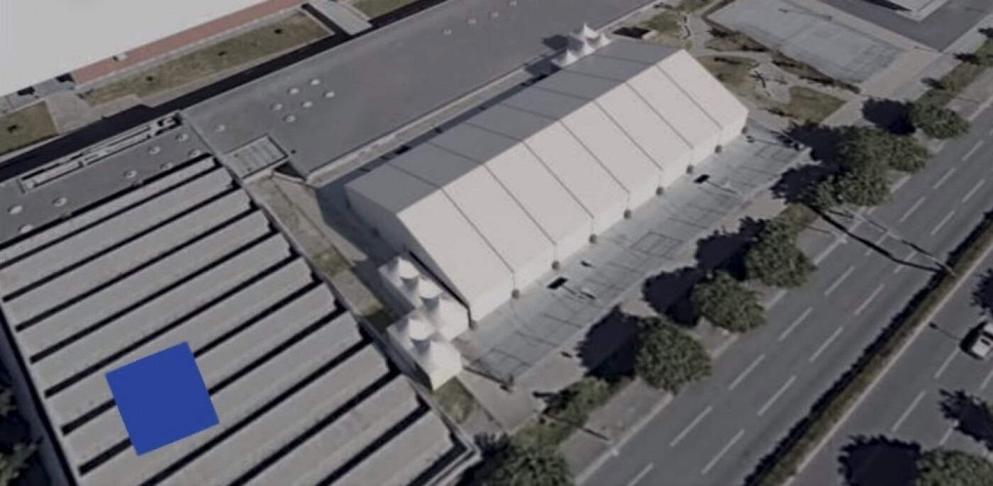 S. Victor com 22 mesas de voto muda local de espera e garante tenda para abrigar eleitores