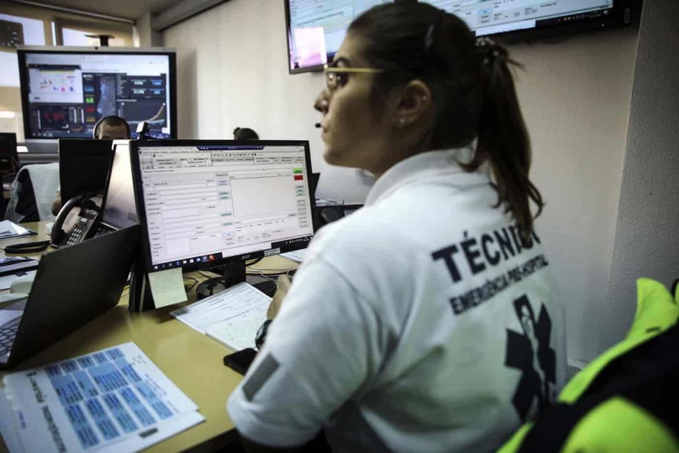 INEM recebe mais 200 chamadas por dia, média diária chega às 4.300