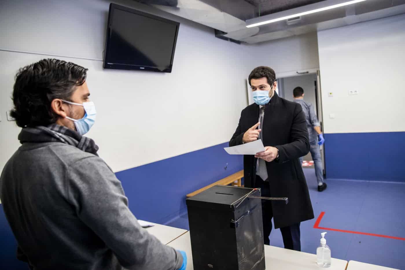 André Ventura.“A arma que temos de usar é o voto”