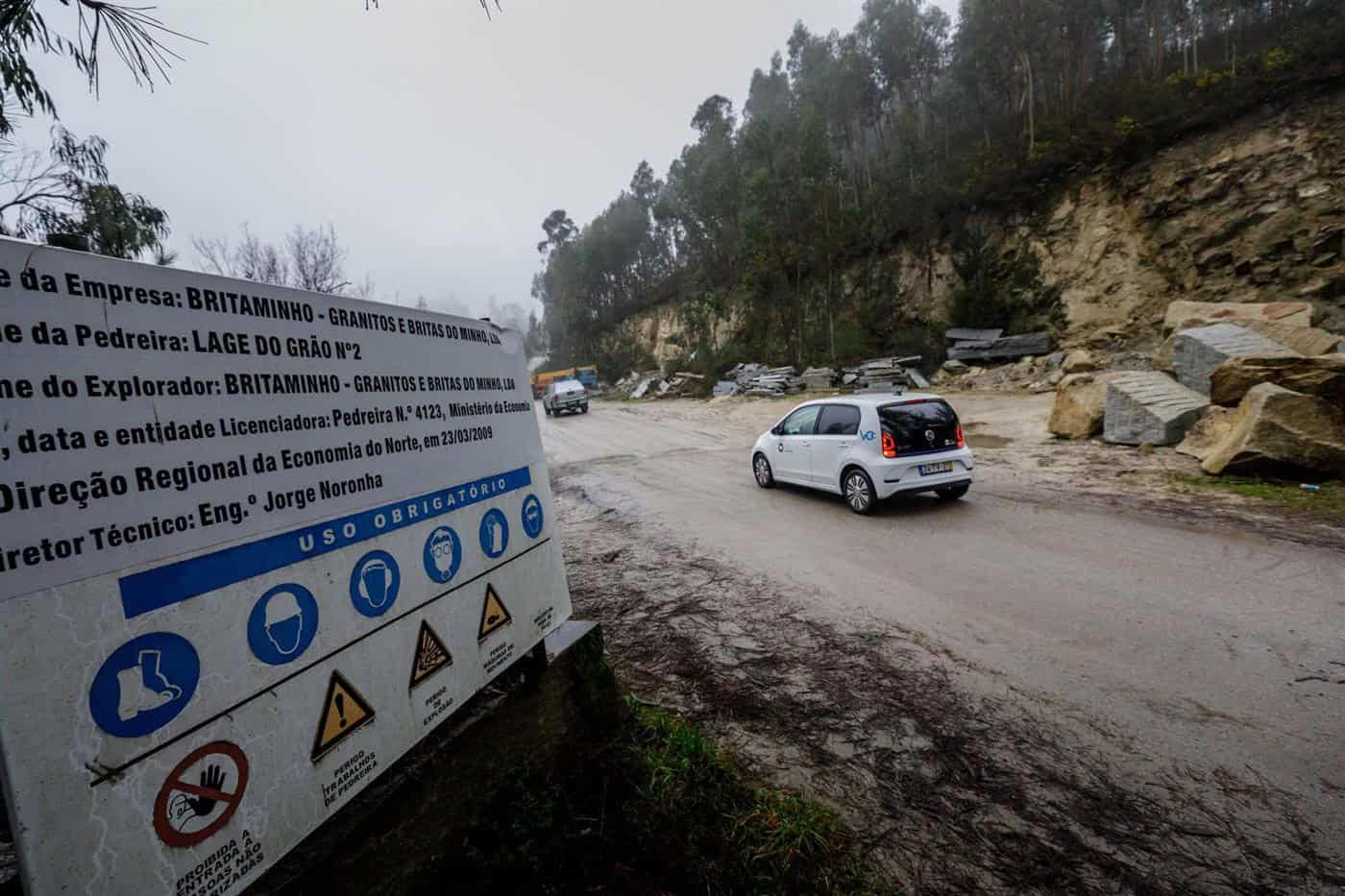 Pedreira em Guimarães fechada parcialmente por poluir bacia do rio Ave