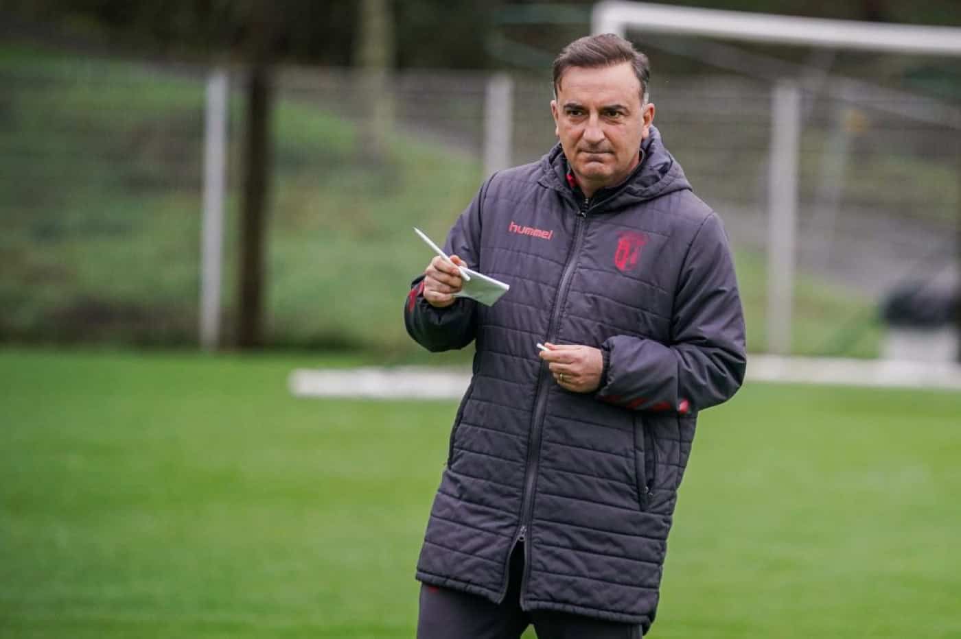"Não ter empates no campeonato comprova o que prometemos" - Carvalhal
