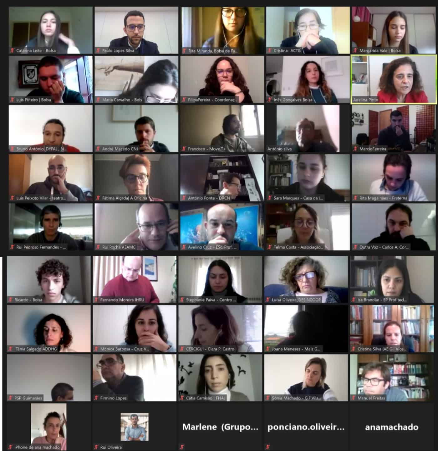 Processo participado de jovens e instituições para o Plano Municipal para a Juventude