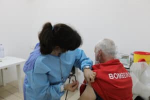 Vacinação dos cerca de 15 mil bombeiros concluída&nbsp;